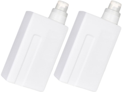Lot De 2 Botellas Vides Pour Lessive 1000 Ml Polyvalentes Impermeables En Plástico Récipients