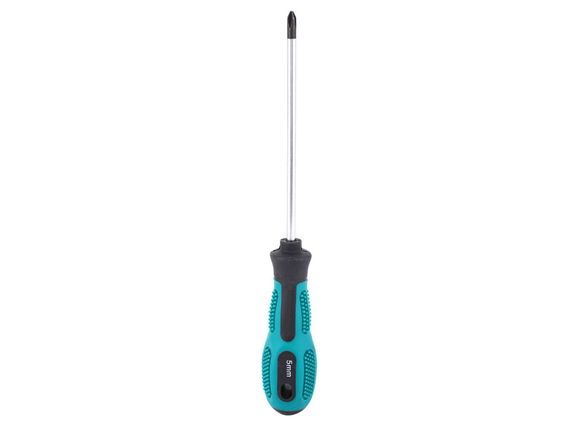 Chave De Fenda Cruzada Ph0 Ph 5x125mm Com Cabo De Pp Para Parafusos 5mm Ferramenta De Eletricista Reparo Casa