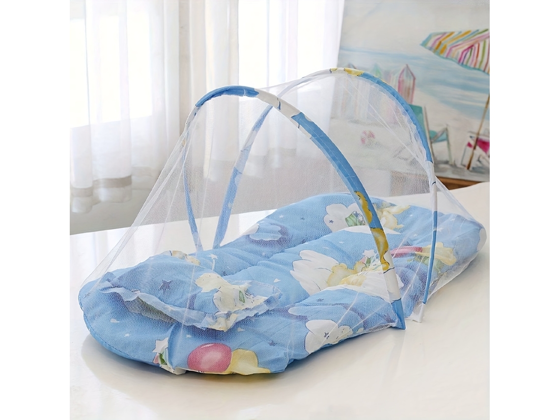 Mosquitera Diseño Compacto Para Viaje Bebés, Protección Contra Los Mosquitos, Imprescindible El Verano Uso Exterior En Jardín Y Terraza, R
