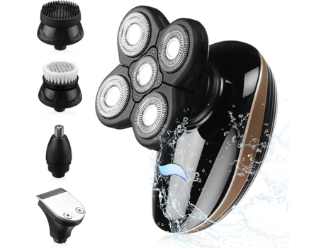 Philips Aquatouch At750/20 Afeitadora Barbeador Rotativo Aparador Preto Azul