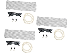 Pendientes, Collares, Casco, Cintas, Pañuelo, Diadema, Accesorios Para Fiestas.
