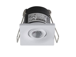 Mini Spot 1W LED White Square Advance HOROZ ELECTRIC