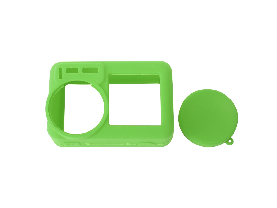 NEVEANCE Funda de Silicona Portátil con Protección para Lente para Cámara DJI Osmo Action