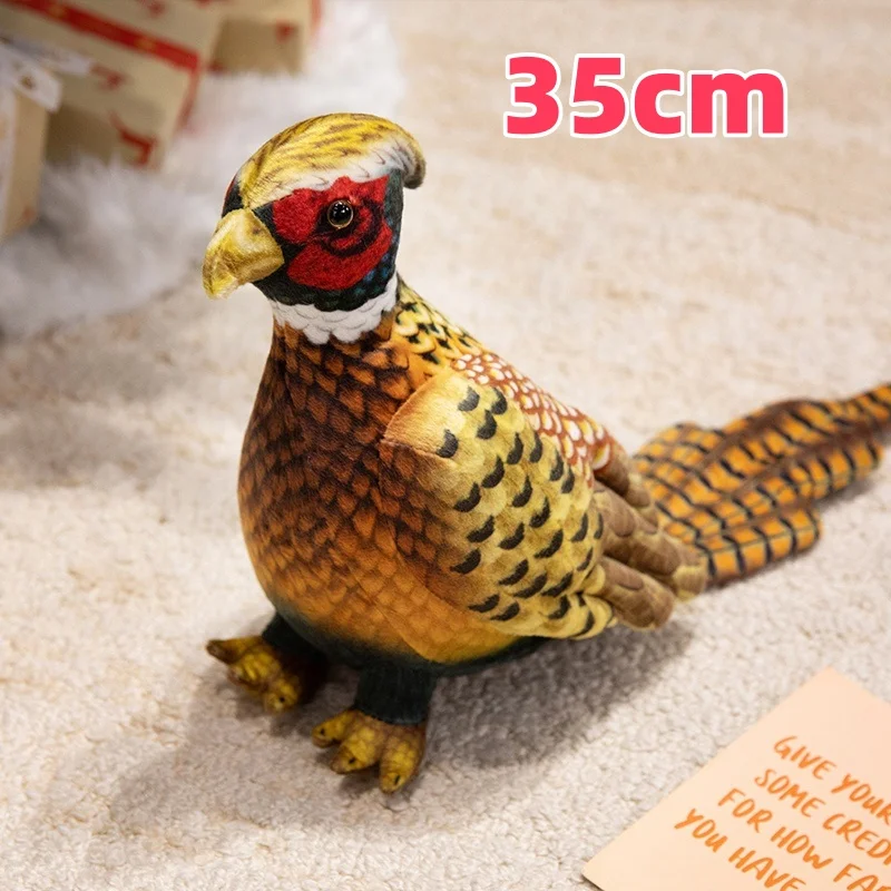 Muñecos de animales divertidos y realistas, juguetes de peluche MDUG (pájaro)