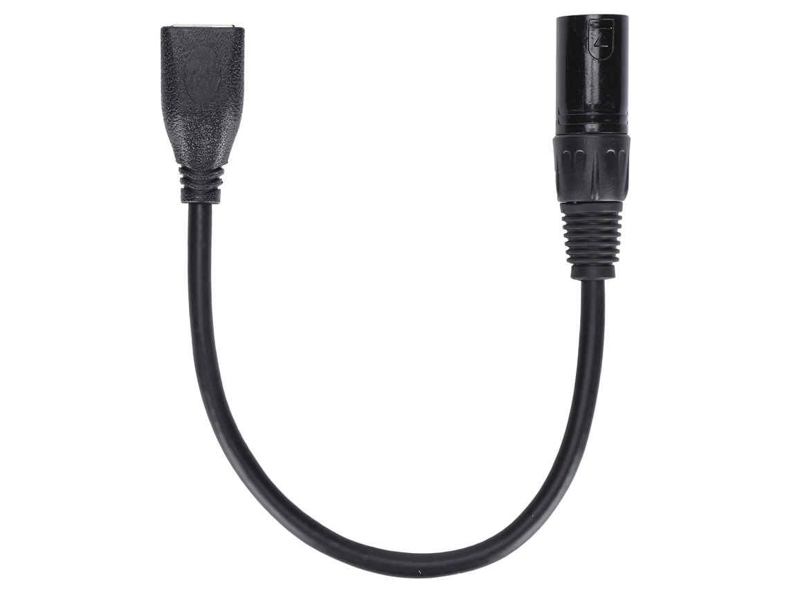 Cable Adaptador Xlr Macho De 5 Pines A Rj45 Hembra, Cobre Libre De Oxígeno, 0,3 M Jd6099