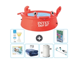 Intex Piscina Easy Set Redonda - Caranguejo - 183x51 Cm - 7-peças S87
