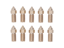 Bico De Impressora 3d De Latão 0.4mm M6 Alto Fluxo Alta Velocidade Para Neptune 4 Pro (10 Unidades)
