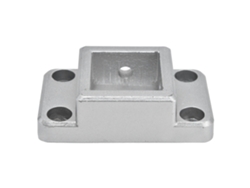 2026velora-conector De Perfiles De Aluminio Base Fija Bloque De Conexión Esquina Cuadrada 2 Vías Accesorio