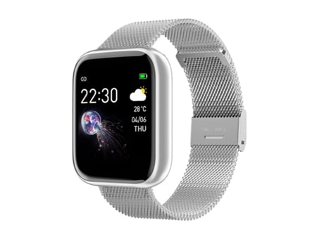 Smartwatch Full Touch Hd Bluetooth Acero Plata JL-EIGHT