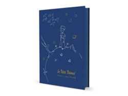 Cuaderno A5, tapa dura, encuadernación cosida, El Principito, formato cuadriculado, 90 páginas, 100 g/m², CPA5001