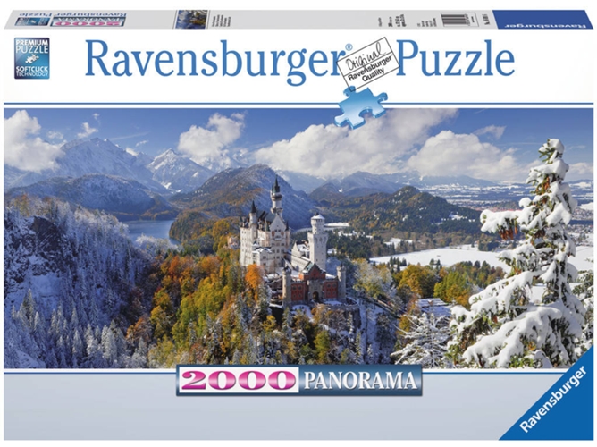 Puzzle RAVENSBURGER Castillo de Neuschwanstein (2000 Piezas)