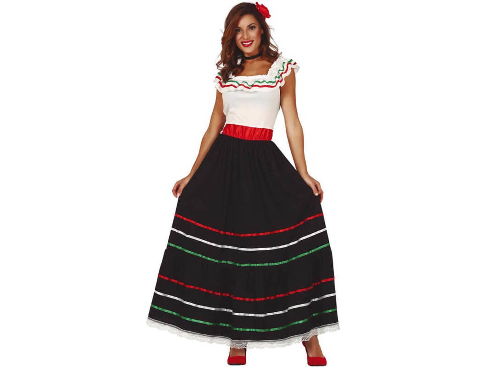 Disfraz de Mujer DISFRAZZES Mexicana Clásica (Talla: M)
