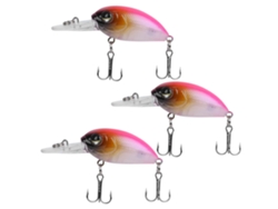 2026rebe-3 Piezas Señuelo De Pesca 3d Diving 6cm/5g, Bait Artificial Simulación Lifelike, Tackle De Pesca