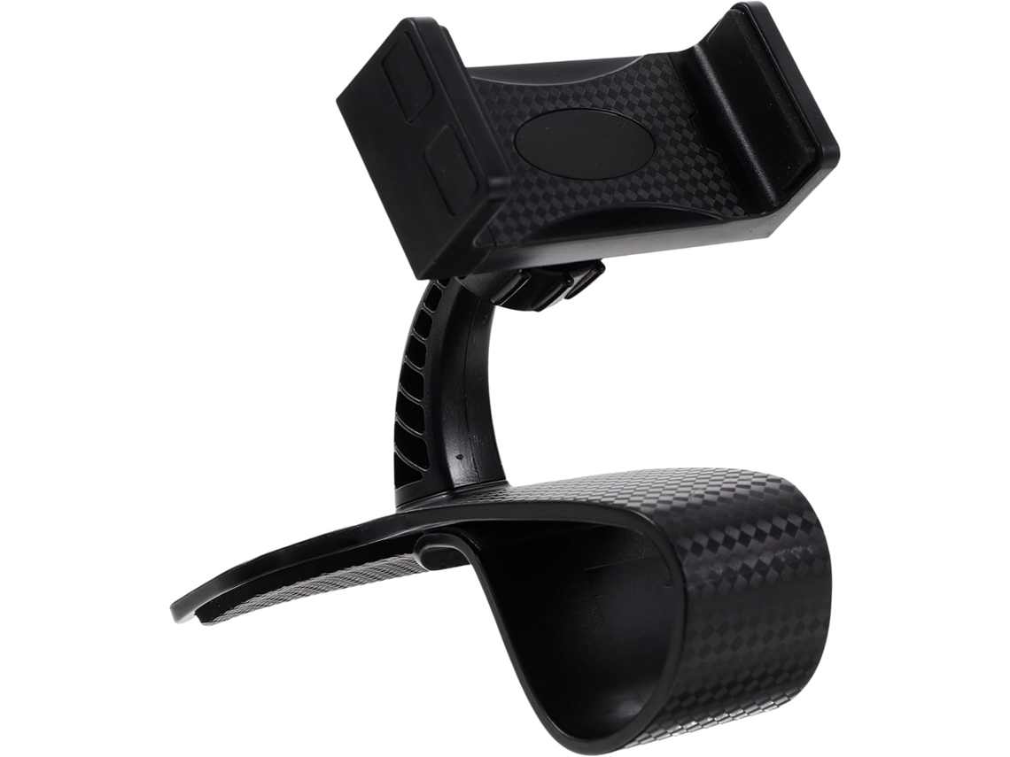 Soporte Para Teléfono De Coche De 3 Piezas Con Base Curva Y Almohadilla Antideslizante.