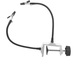 Abrazadera de soldadura flexible, estación de brazo de soldadura multifuncional, asistente de soldadura Gokoco