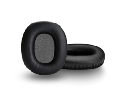 Almohadillas De Repuesto Compatibles Con Auriculares Marshall Monitor, 1 Par (negras)