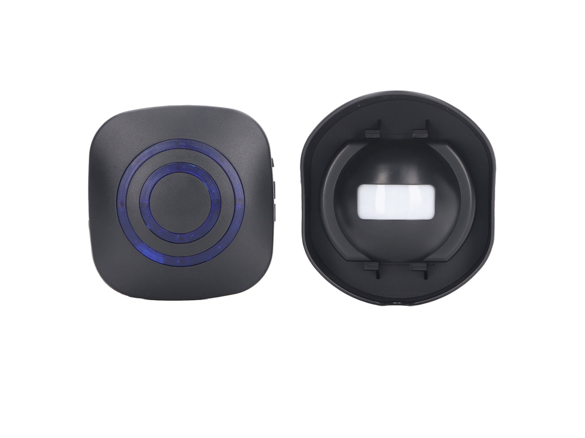 Jinwei-alarma Inalámbrica Para Entrada Impermeable 360° Volumen Ajustable Timbre Alerta Entrada 110-240v Plug Us