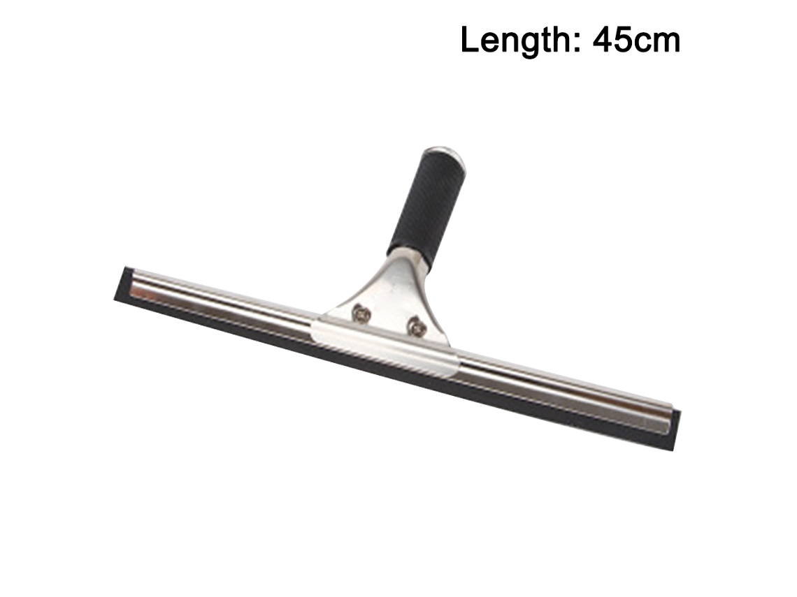 Escobilla de goma, herramienta para limpieza de ventanas, goma de grado profesional, agarre ergonómico