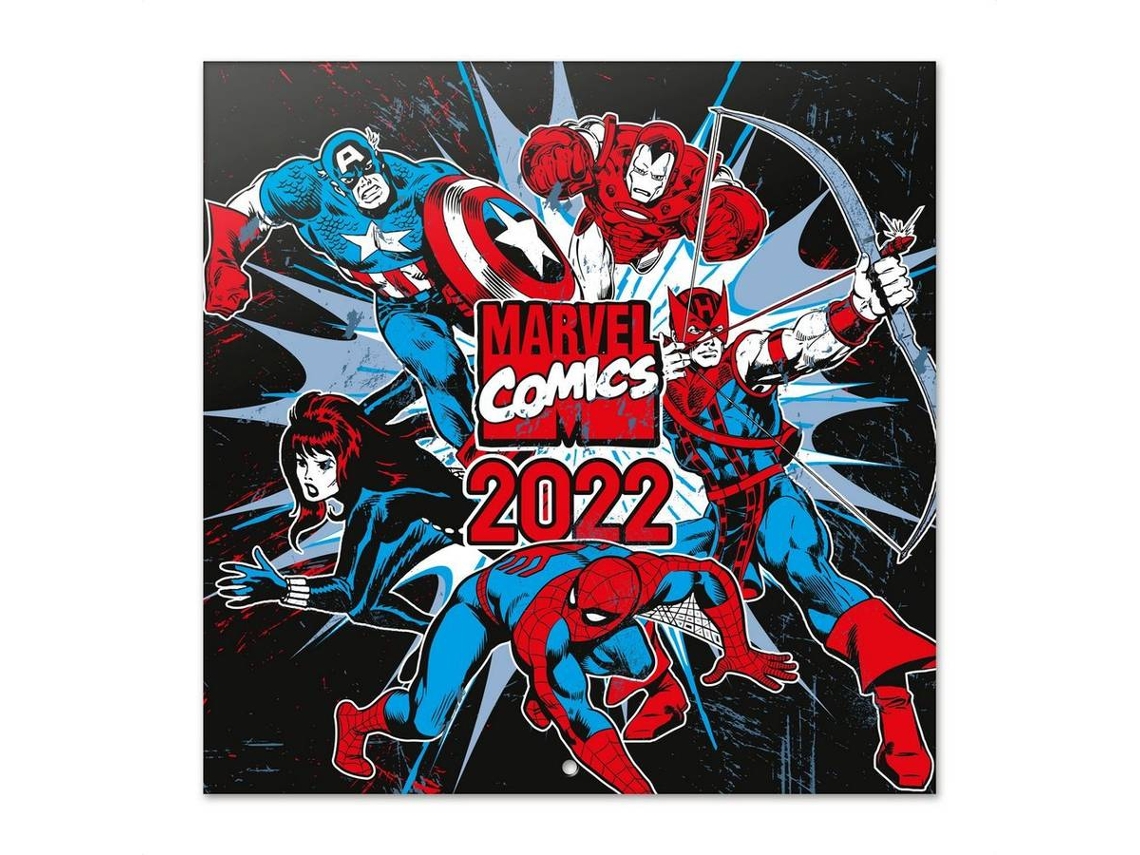 Calendario ERIK EDITORES 2022 30X30 Marvel Comics