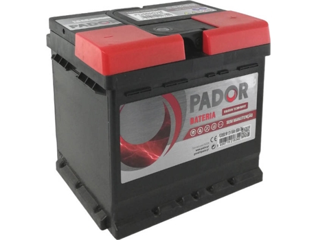 Baterías de Coche PADOR Calcium Technology +30% (55 A -12 V -55 Ah)