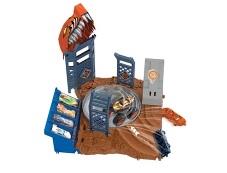 Pista HOT WHEELS Hot Wheels Monster Trucks coches Arena World (Edad Mínima Recomendada: 4 años)