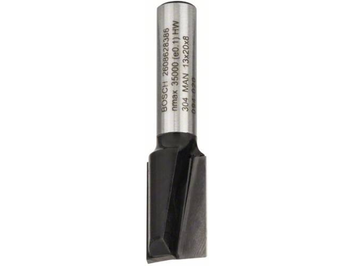 Fresa BOSCH Recta - 8 mm - D1 13 mm - L 19.6 mm - G 51 mm