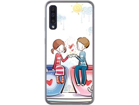 Carcasa Samsung Galaxy A50 / A50s TUMUNDOSMARTPHONE Café Multicolor