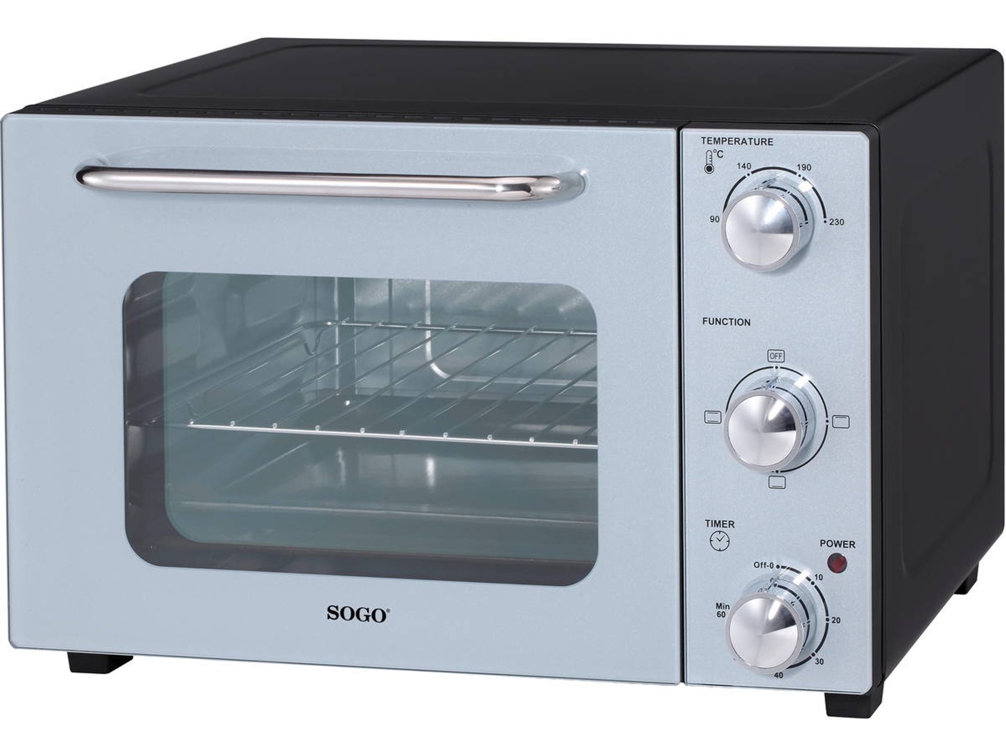 Mini horno SOGO HOR-SS-10535 1300W (Capacidad 22 L - 1300 W)