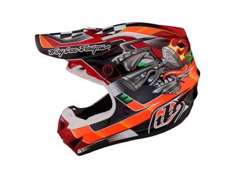 Casco para niños TROY LEE DESIGNS SE4 Polyacrylite W/MIPS Carb M (57/58 cm)