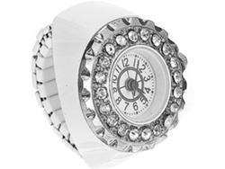 Anillo Reloj Decoración Retro Relojes Hombres Joyería Anillos Hombre Diamantes Diamante Dedo