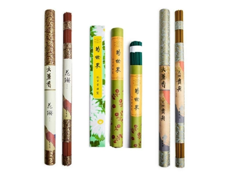 Estuche de Incienso Japonés Bosque - 105 varillas
