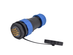 Conector Impermeable Ip68 380v 10a, Para Uso Aeronáutico, Con Pines Sp2814.