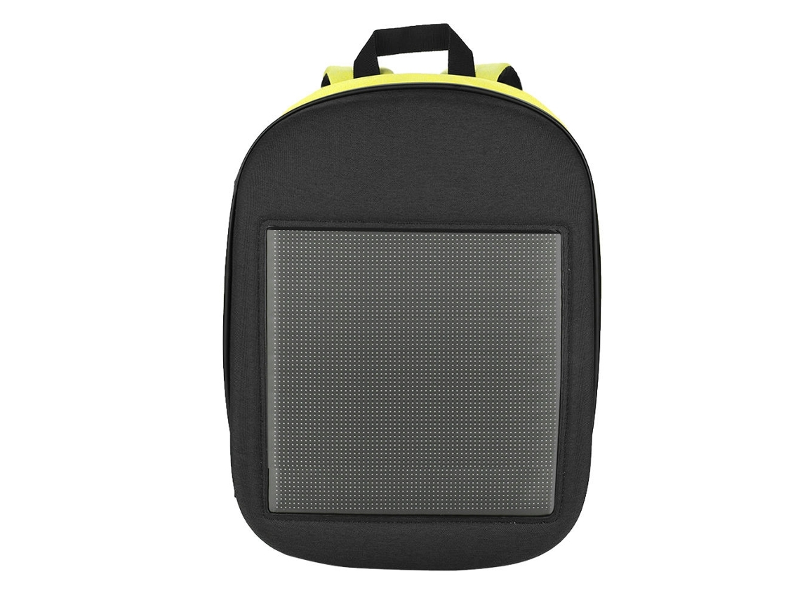 Mochila Publicitaria Portátil Impermeable Con Pantalla Led Dinámica Wifi Para Laptop Y Tableta