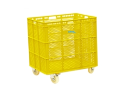 Cesto con Ruedas SPORTS EQUIPE (Amarillo)