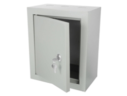 Caja de conexiones exterior impermeable, fabricada en chapa de acero laminada en frío, para distribución a pequeña escala. SFUSHOS