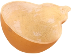 Concha De Cabaça Para Sauna: Colher De Sopa Com Bordas Lisas, Fácil De Usar Para Servir Sopas, Molhos, Sucos