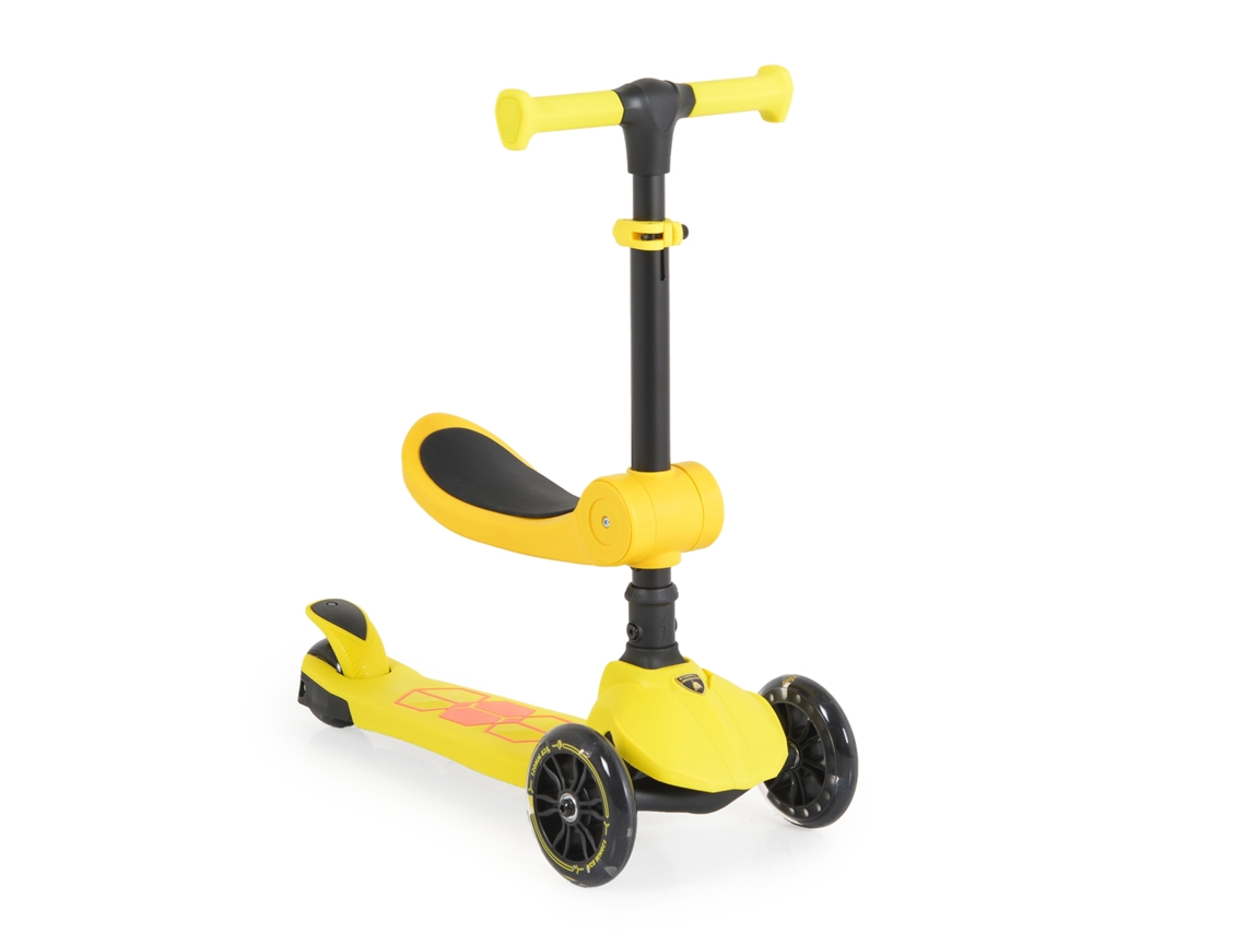 Lamborghini Scooter 2 en 1 Lamborghini amarillo Lamborghini