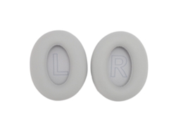 Almofadas De Ouvido De Reposição Couro De Proteína Para Fones Anker Soundcore Life Q20 Q20 Bt Cinza