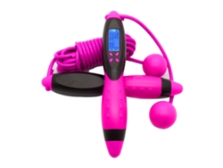 HYMNORA Cuerda de Ejercicio Ajustable Inalámbrica con Contador Digital para Fitness, Boxeo, Gimnasio, etc.