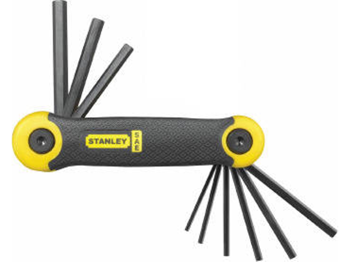 Juego de Llaves STANLEY Allen 5/64-1/49P Diy