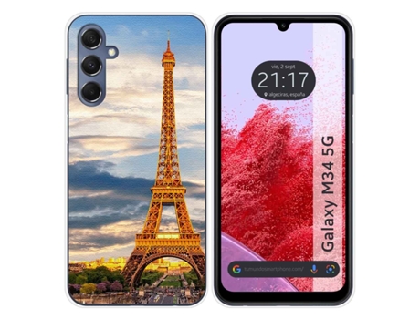 Funda Diseño Paris para Samsung TUMUNDOSMARTPHONE Multicolor