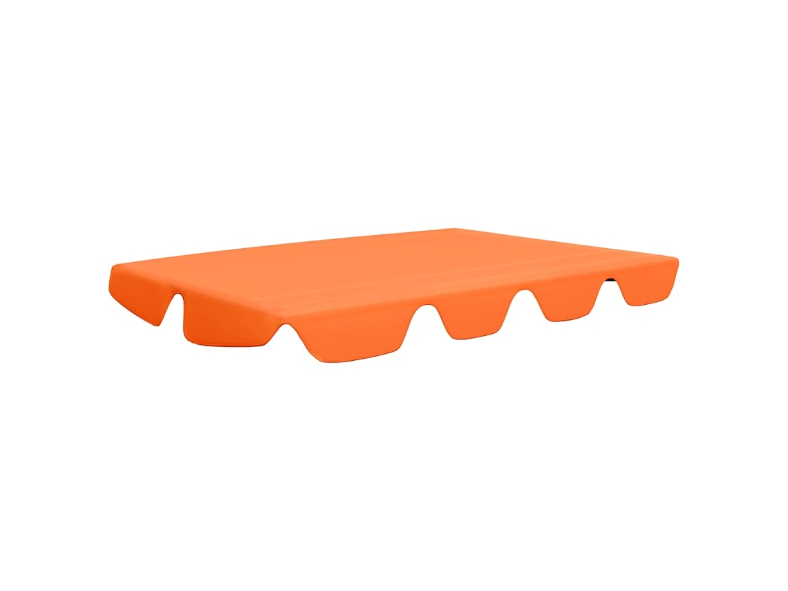 Maison Exclusive - Dosel De Repuesto Columpio De Jardín Naranja 150/130x105/70 Cm