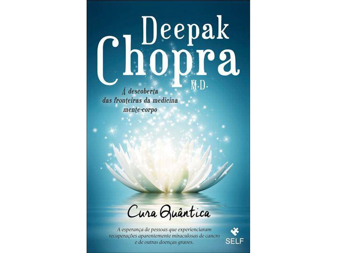 Libro Cura Quântica de Deepak Chopra (Portugués)