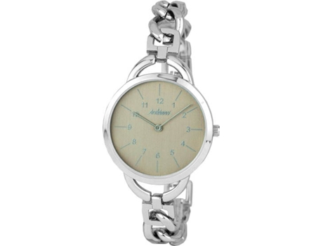 Reloj ARABIANS Mujer (Acero Inoxidable - Plateado)