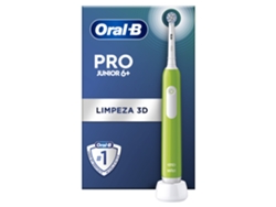 Cepillo Dental ORAL-B Pro Serie 1 Junior Verde 1 Recambio
