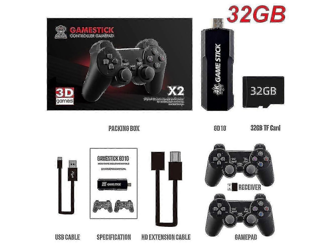 Consola Xbox 12 Plus de 7'' con 10.000 juegos, Retro GOKOCO