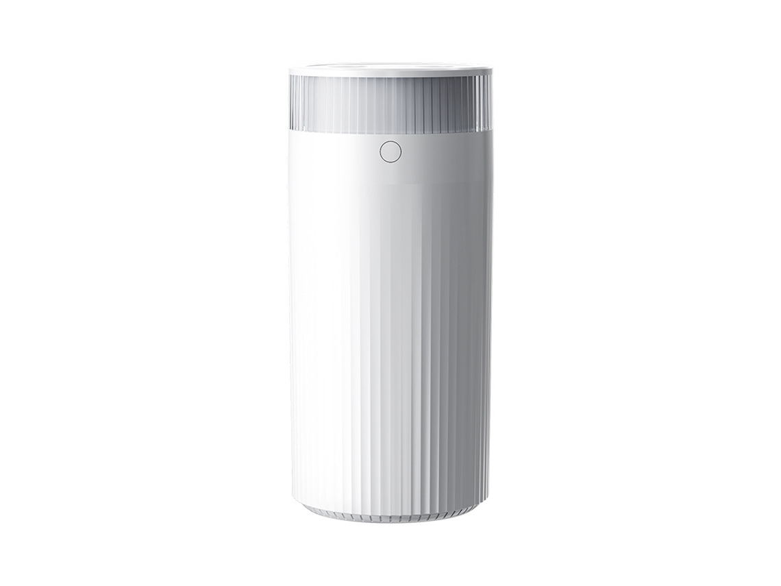 Humidificador doméstico de doble pulverización, humidificador de aire con luz nocturna y vaporizador USB, humidificador de escritorio pequeño con carga