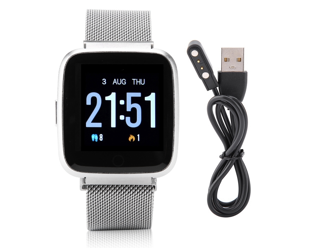 Pulsera Inteligente (impermeable, Monitorización De Presión Arterial Y Frecuencia Cardíaca)