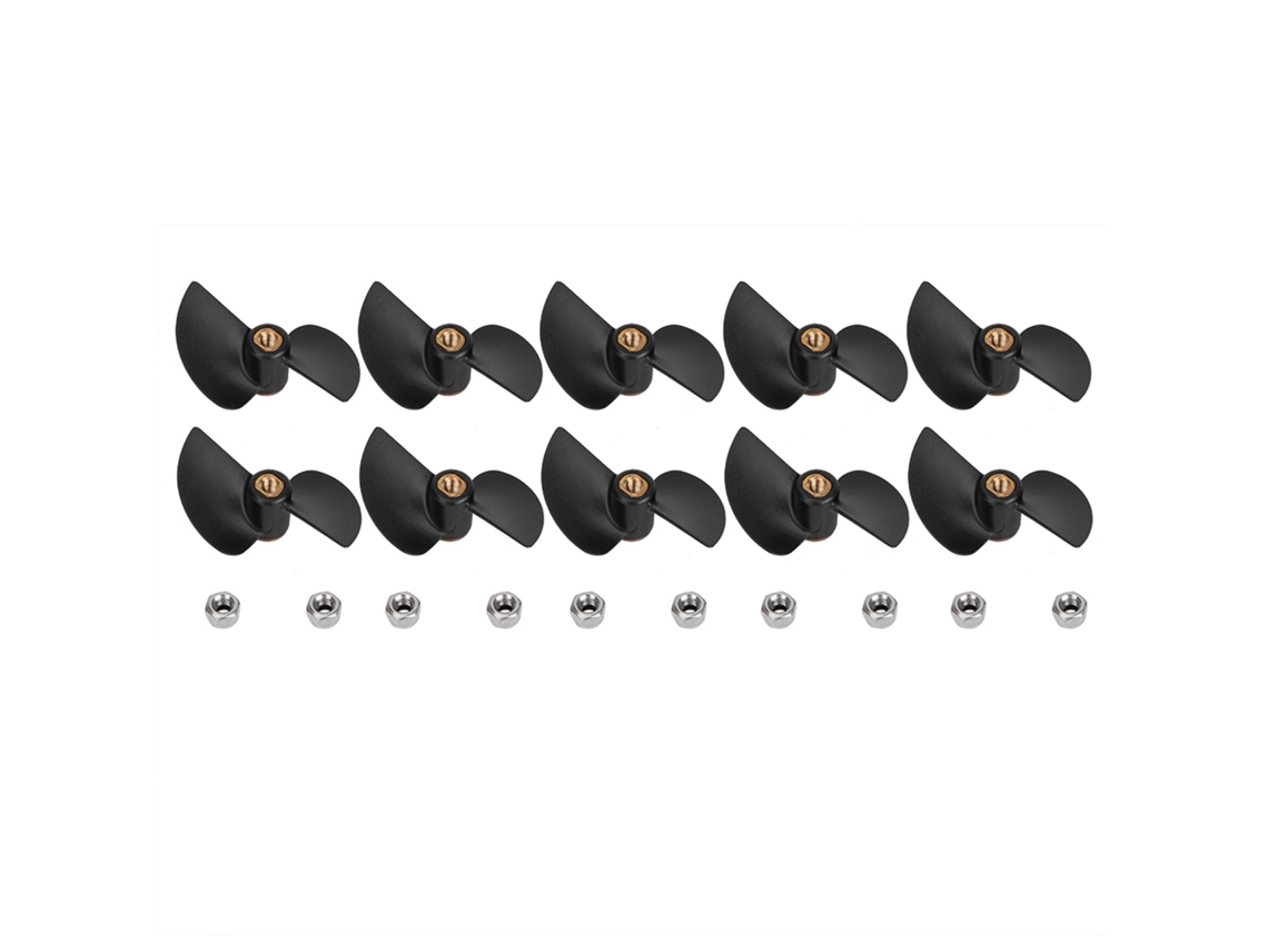 Kit De 10 Hélices Sin Escobillas Para Barcos De Control Remoto, Repuesto Para Barcos Rc Ft009