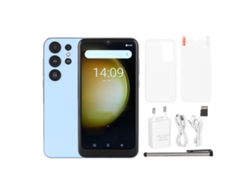 Smartphone S23 Ultra De 6,1 Pulgadas, Desbloqueado Facial, Llamadas 3g, 4 Gb De Ram, 32 Gb De Rom, Cuatro Núcleos, Sistema Android 11, 100-240 V, Ench